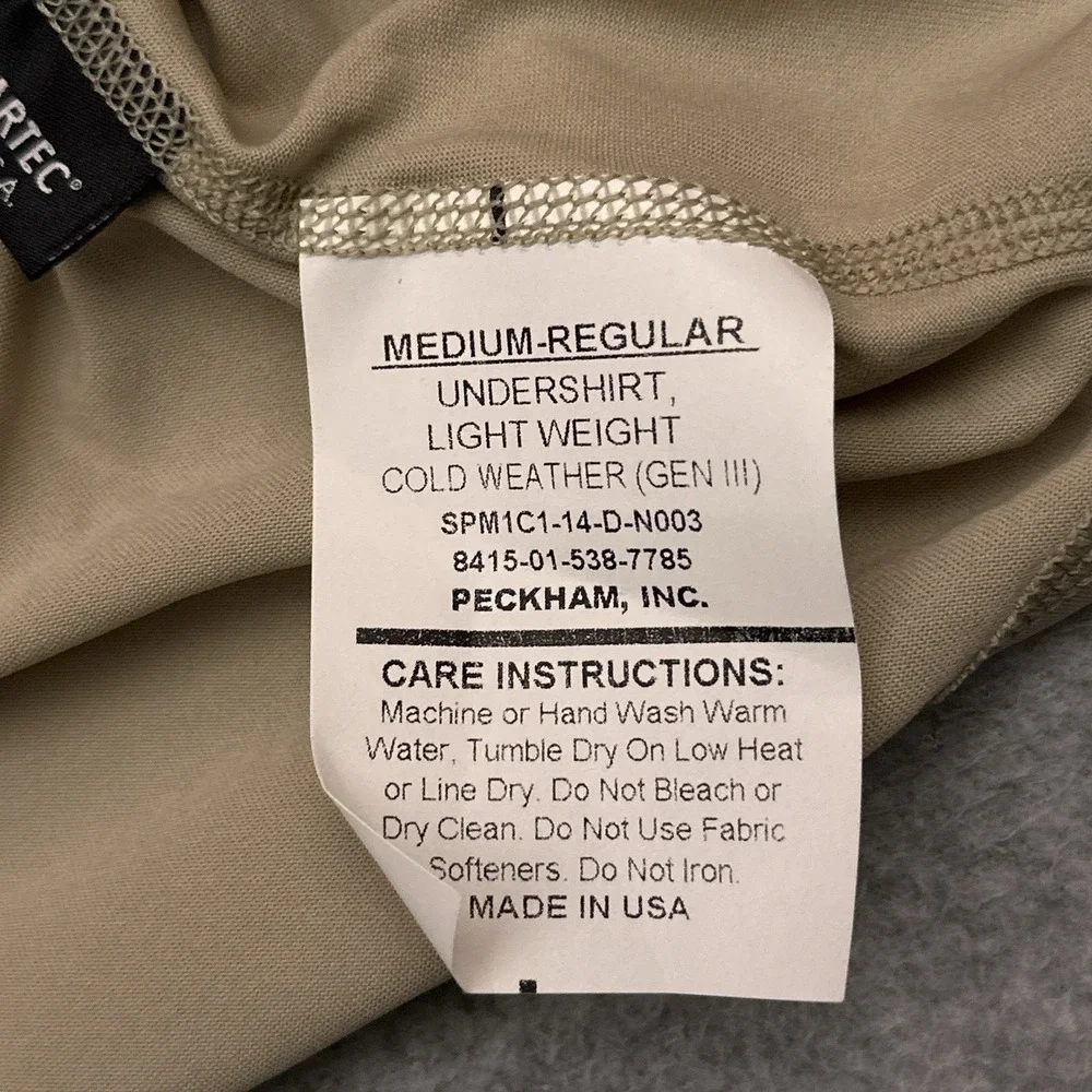 NEW Polartec Gen III Power Dry Cold Weather Lighweight Undershirt Mens M USA‎